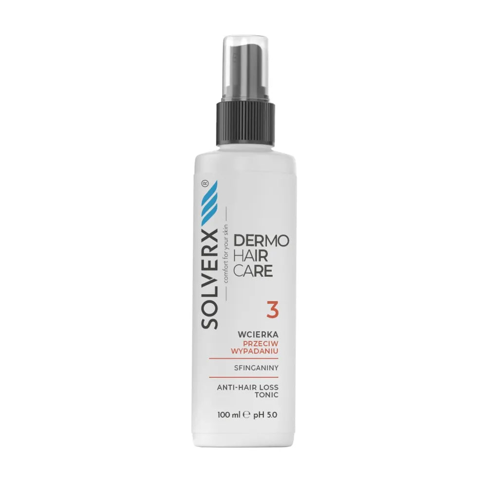 SOLVERX Dermo Hair Tonic Against Loss Sfinganin 100 ml. - Kosmetika