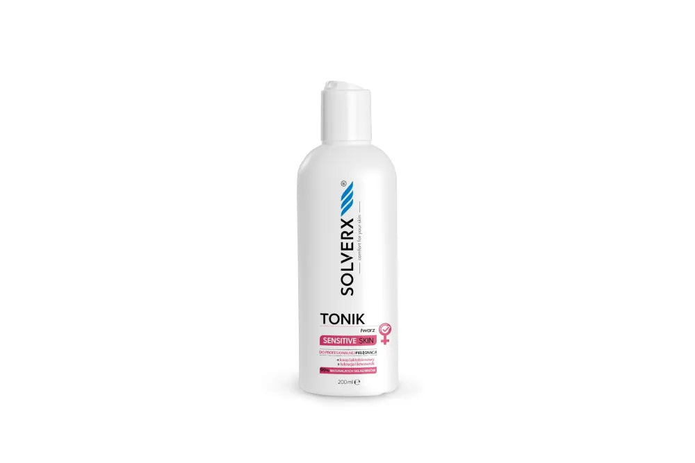 SOLVERX Veido tonikas JAUTRIAI ODAI moterims 200ml - Kosmetika
