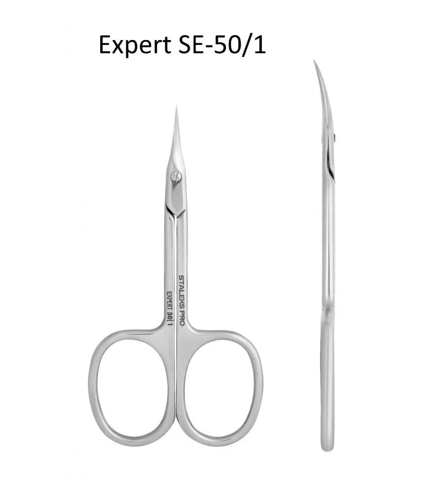 STALEKS Expert Cuticle žirklės 50 18mm SE-50/1 - Kosmetika