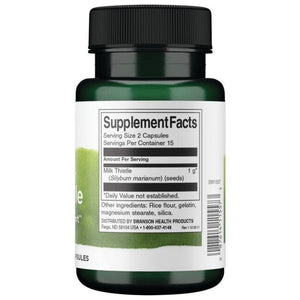 Milk Thistle - Tikrasis margainis - 500 mg - N30 - Swanson - Vaistine1.lt