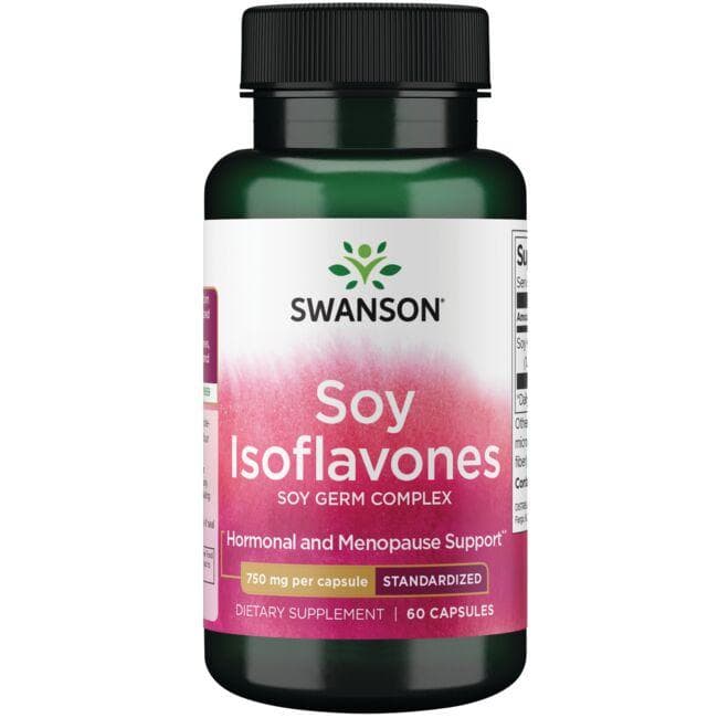 Soy Isoflavones - Standardized - 750 mg - N60 - Swanson - Vaistine1.lt
