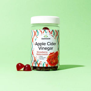 Apple Cider Vinegar Gummies - N60 - Obuolių sidro guminukai - Swanson - Vaistine1.lt