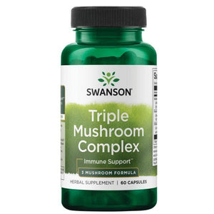 Triple Mushroom Complex - Grybų kompleksas - N60 - Swanson - Vaistine1.lt