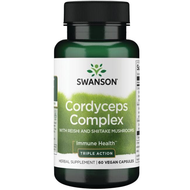 Cordyceps Complex - N60 - Kordicepso kompleksas - Swanson - Vaistine1.lt