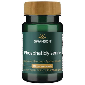 Phosphatidylserine - Nervų sistemai - 100 mg - N30 - Swanson - Vaistine1.lt
