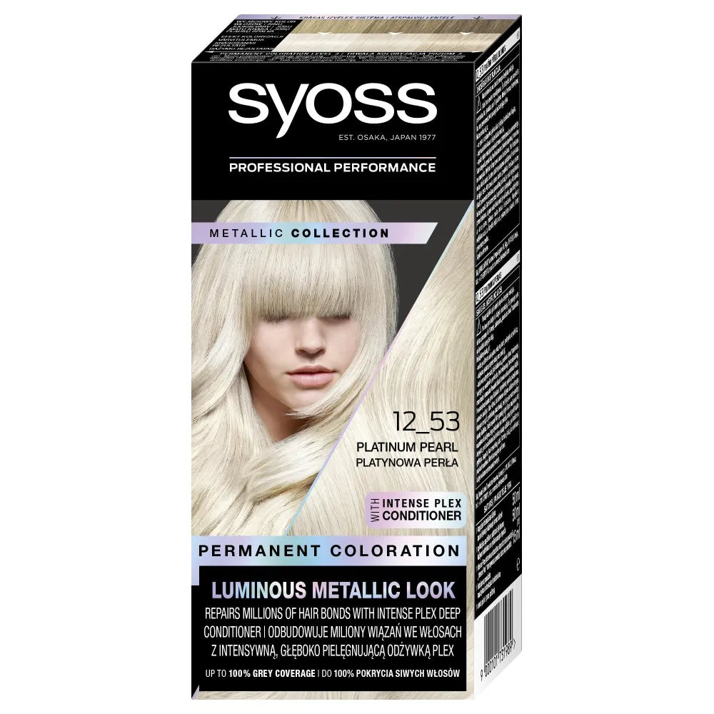 SYOSS Hair Color 12-53 Platininė Perlų - Kosmetika
