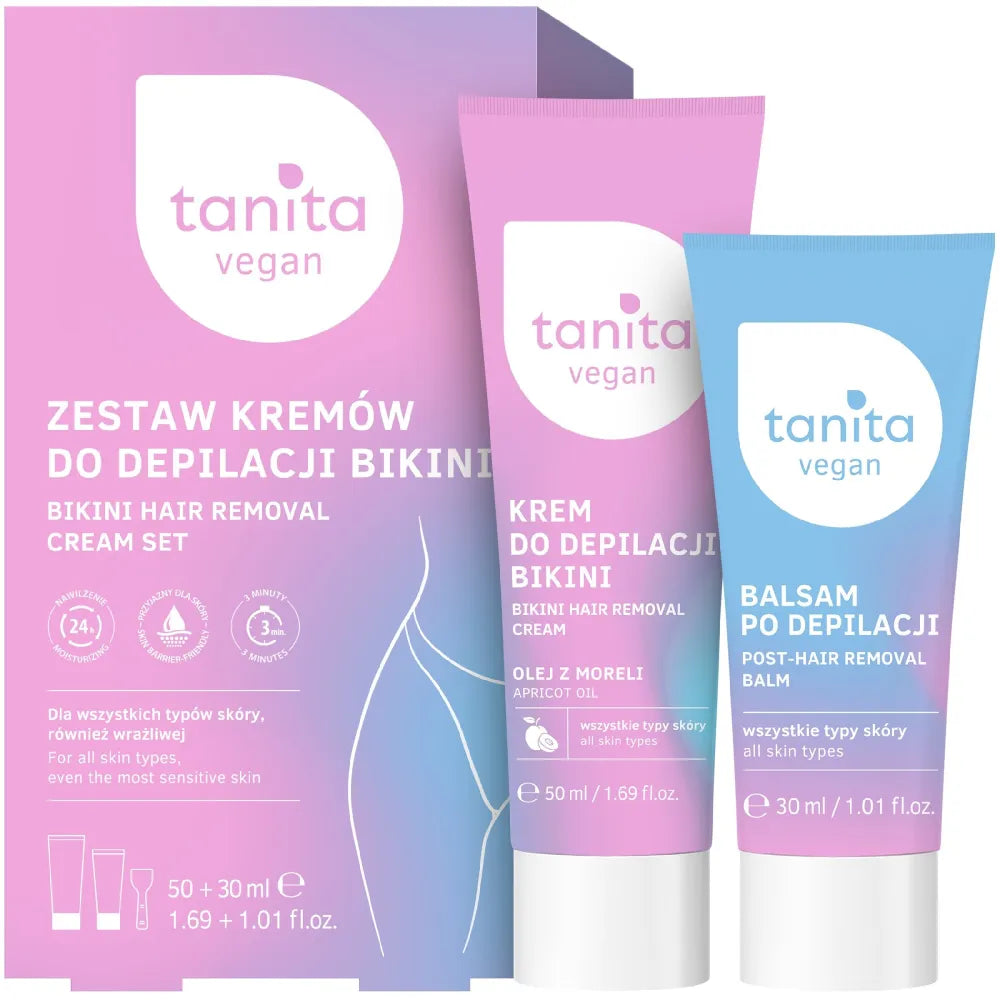 TANITA Bikini Hair Removal Cream Set (Hair 50ml + Lotion 30ml) - Kosmetika