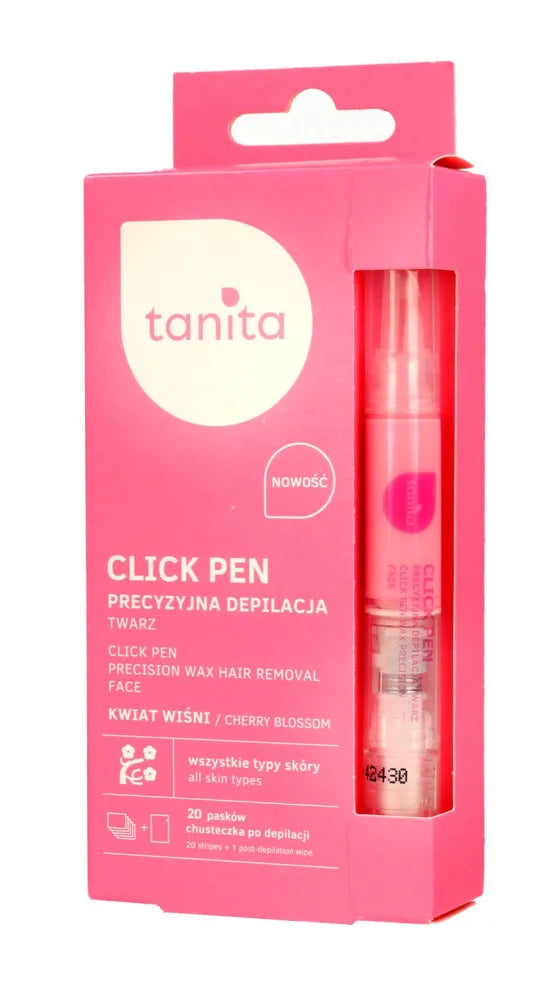 TANITA Click Pen su vyšnių žiedų ekstraktu - plaukų šalinimui - Kosmetika