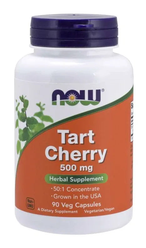 Tart Cherry 500mg - 90 vcaps - NOW Foods - Papildai