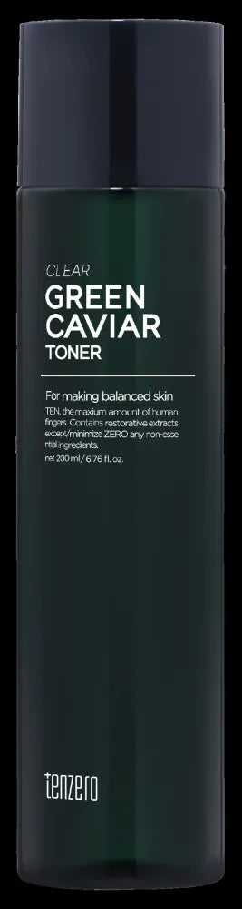 TENZERO Green Caviar Facial Toner 200 ml - Kosmetika