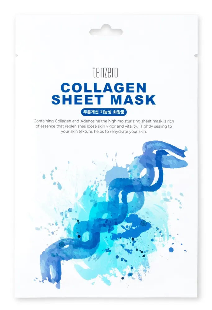 TENZERO kolageno lapų kaukė 25 ml - Kosmetika