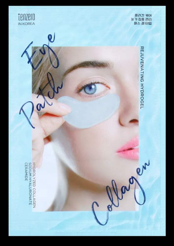 TENZERO Rejuvenating Collagen Hydrogel Eye Patches 10 pcs - Kosmetika
