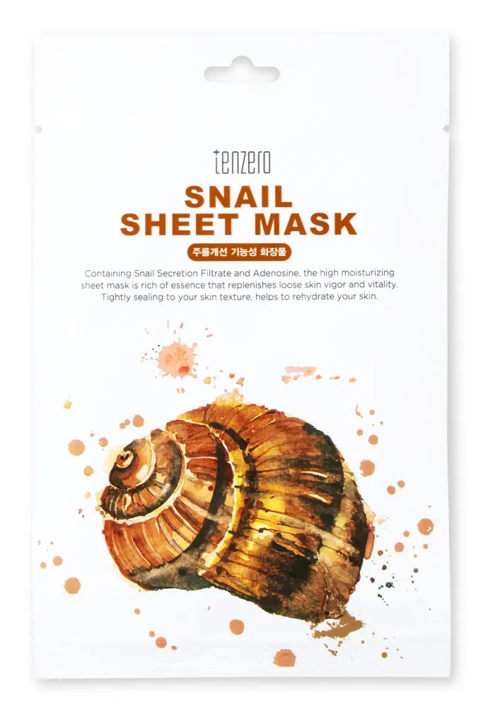 TENZERO Snail Sheet Mask 25 ml - Kosmetika
