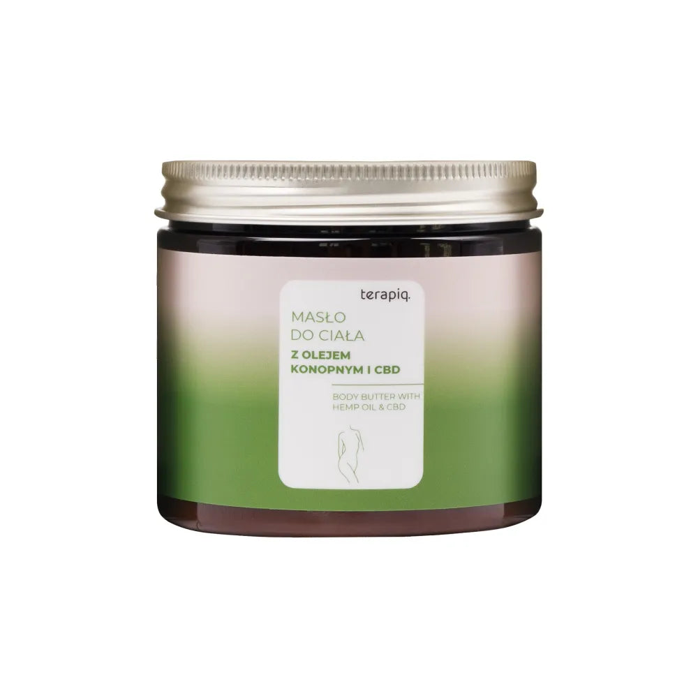 Terapiq CBD Kūno sviestas su kanapių aliejumi ir 200ml - Kosmetika