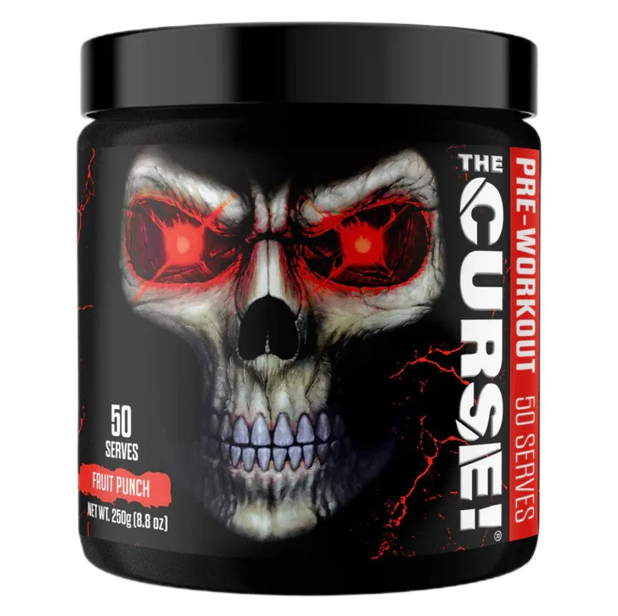 The Curse! Pre-Workout (EU) Fruit Punch - 250g - JNX Sports - Sporto papildai
