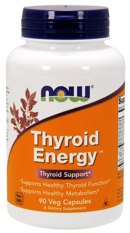 Thyroid Energy - 90 vcaps - NOW Foods - Papildai