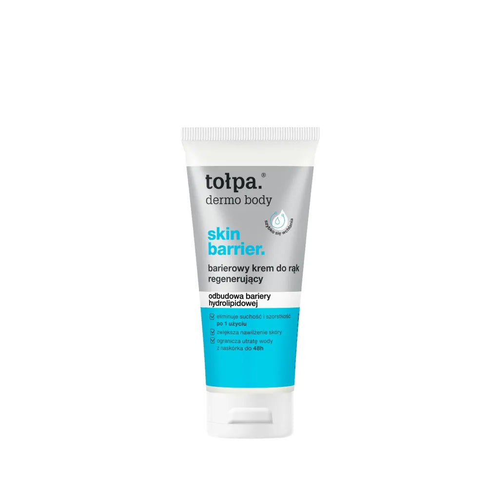 TOŁPA Dermo Body Skin Barrier Regenerating hand cream - hidrolipidinės barjero rekonstrukcija 60 ml - Kosmetika