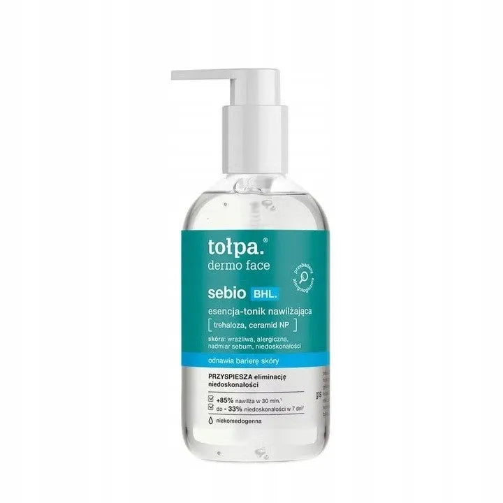 TOŁPA Dermo Face Sebio BHL Drėkinanti Esencija Tonikas 150 ml - Kosmetika