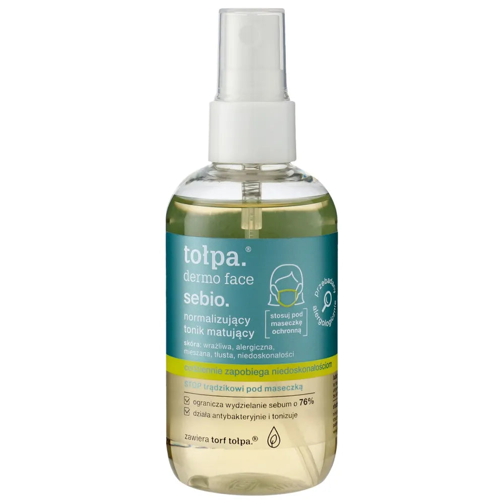 TOŁPA Dermo Face Sebio Normalizuojantis Matinis Tonikas 100 ml (mini) - Kosmetika