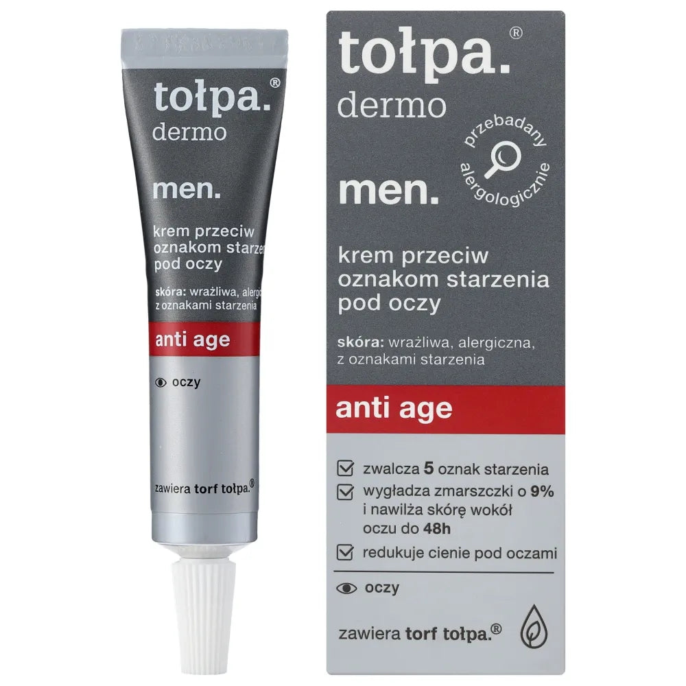 TOŁPA Dermo Men Anti-Aging akių kremas 10 ml - Kosmetika