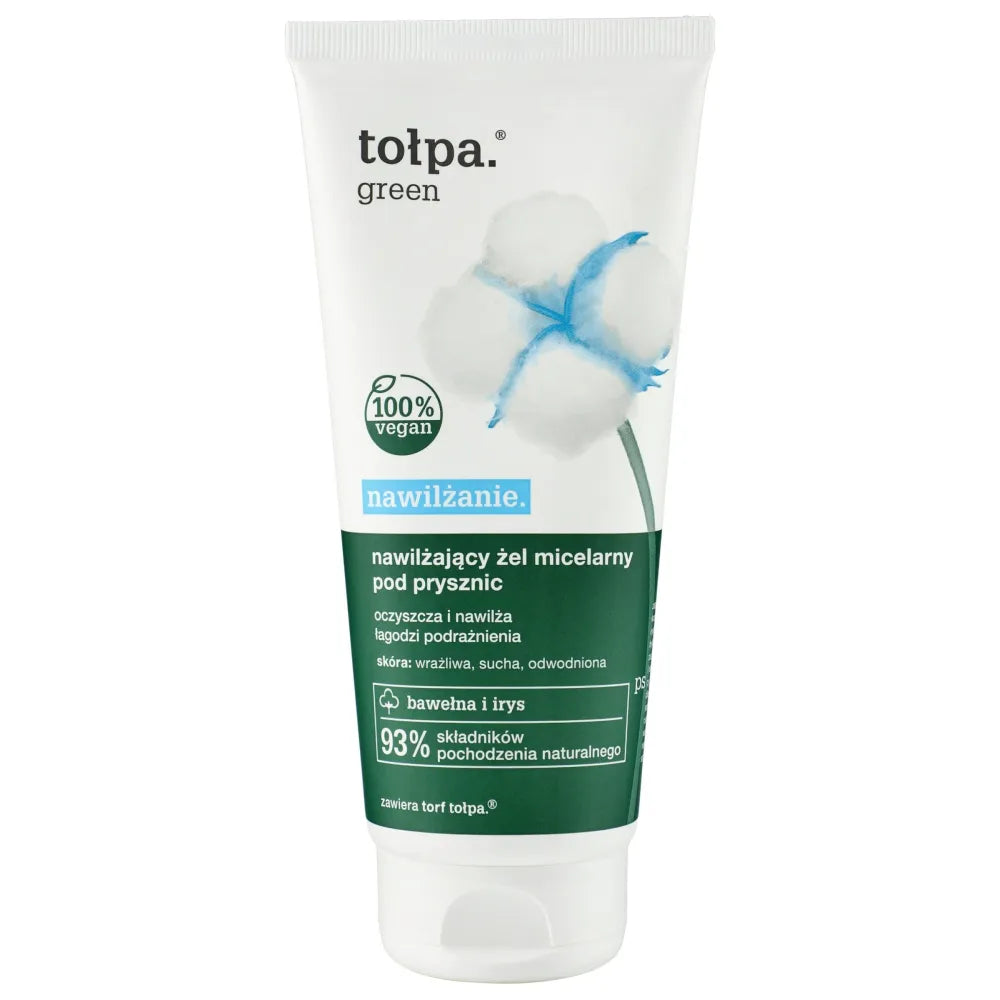 TOŁPA Green Micellar dušo gelis - drėkinantis 200 ml - Kosmetika