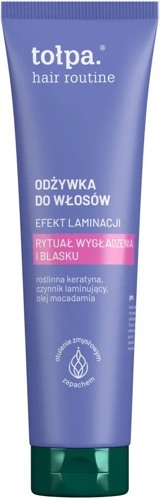 TOŁPA Hair Routine Smoothing Conditioner Laminating Effect 175 ml - Kosmetika