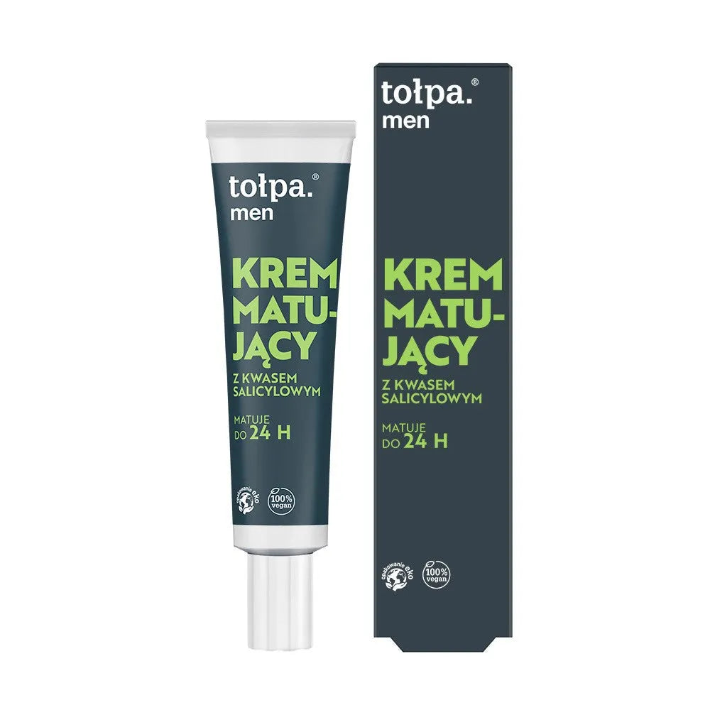TOŁPA Men Matizuojantis Kremas su Salicilo Rūgštimi 40 ml - Kosmetika