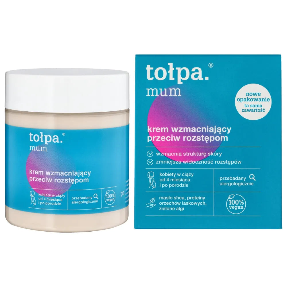 TOŁPA Mum Stiprinantis kremas prieš strijas 250 ml - Kosmetika