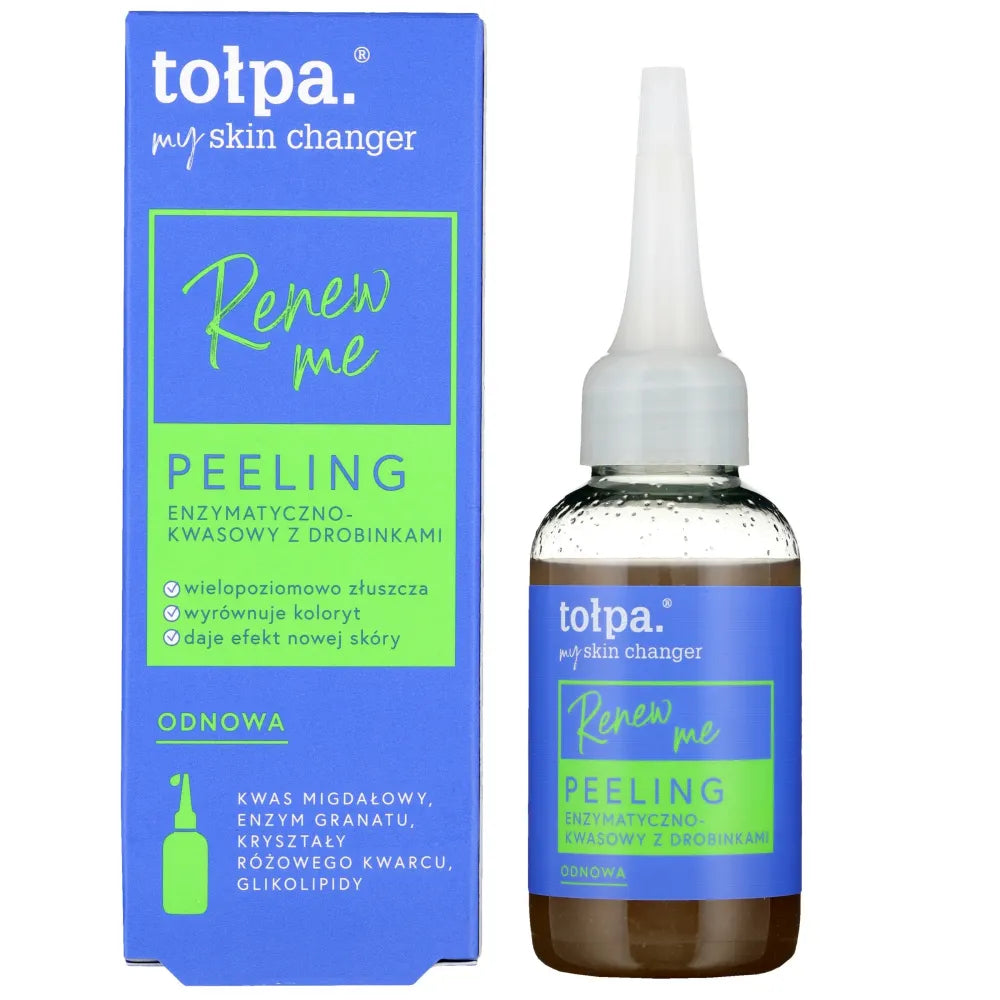 TOŁPA My Skin Changer Enzimatinis Rūgšties Šveitiklis su Dalelėmis Veidui Atjauninkite Mane - Atjauninimas 50 ml