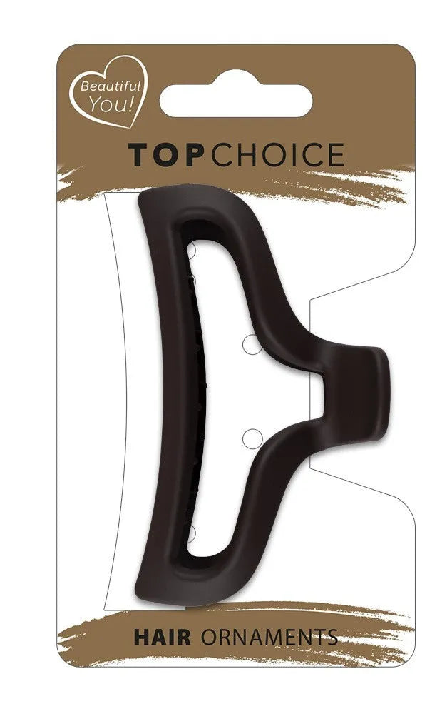 TOP CHOICE Hair clip L - Matinis kaspinas (20216) 1 vnt. - spalvų mišinys - Kosmetika