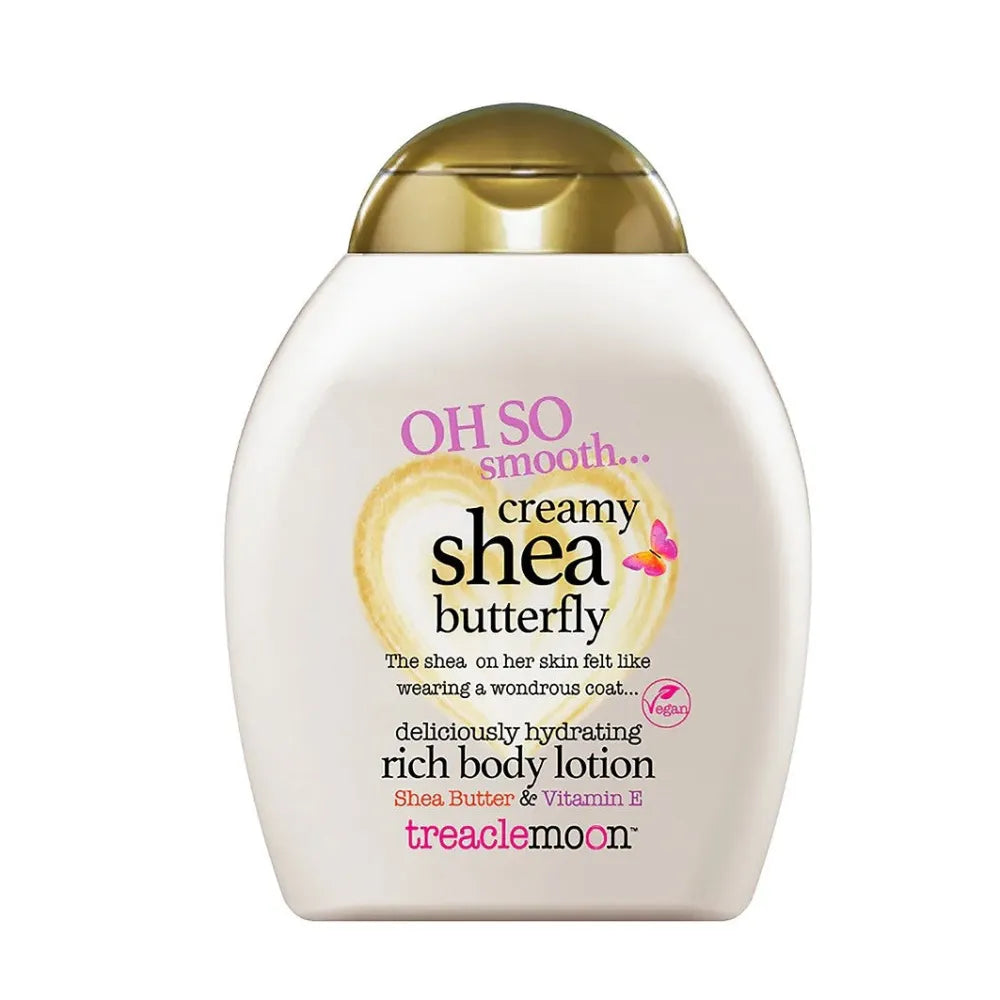 TREACLEMOON Shea Butterfly Rich Moisturizing Body Lotion Butter & Vitamin E 250ml - Kosmetika