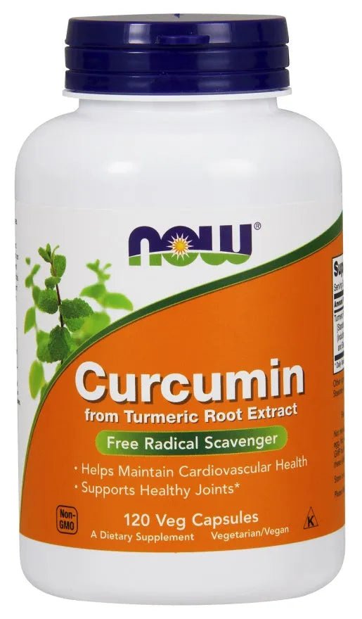 Turmeric Curcumin - 120 vcaps - NOW Foods - Papildai