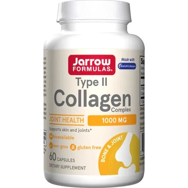 Type II Collagen Complex 1000mg - 60 caps - Jarrow Formulas - Papildai