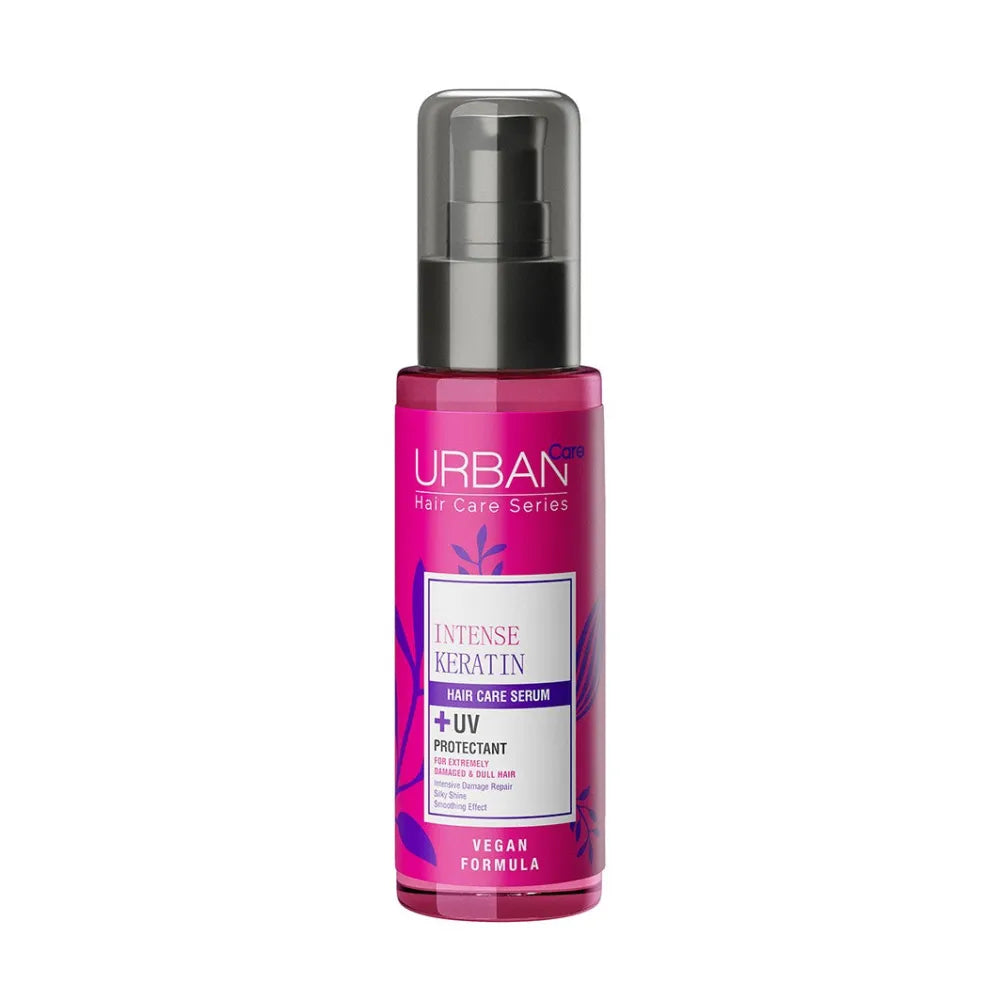 URBAN CARE Intense Keratin Serum labai pažeistiems plaukams 75ml - Kosmetika