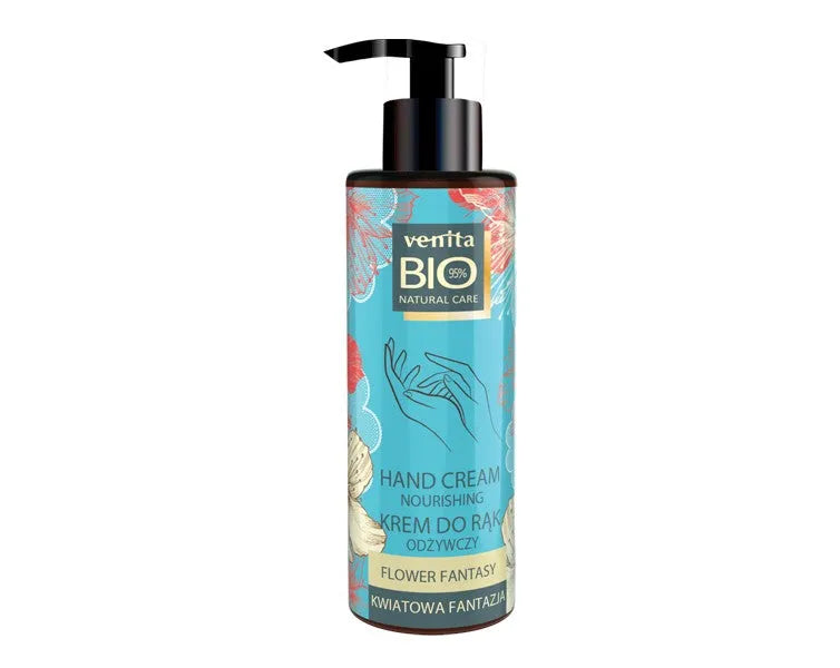 VENITA Bio Natural Care Maitinantis rankų kremas - Gėlių Fantazija 100ml - Kosmetika
