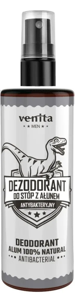 VENITA Men Antibacterial foot deodorant with alum 100 ml - Higiena