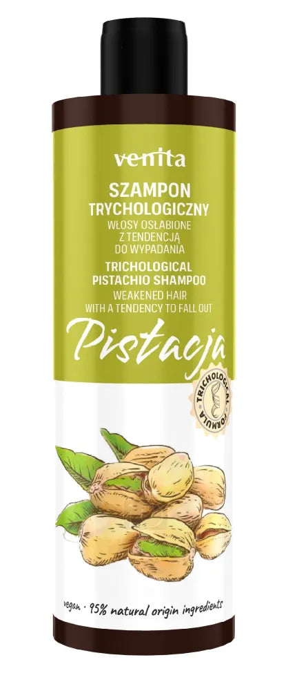 VENITA Trichology shampoo for oily hair Pistachio 300 ml - Kosmetika