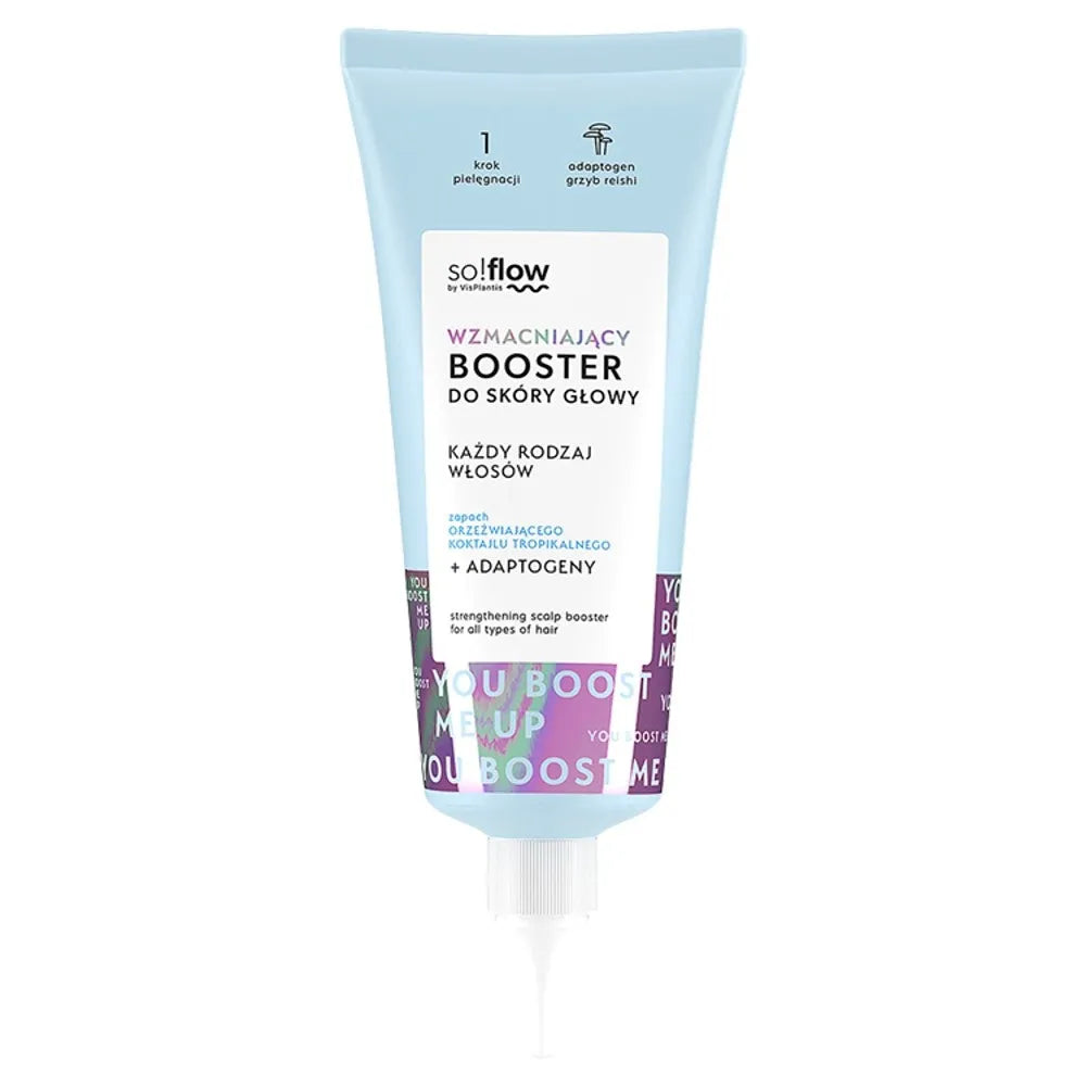 Vis Plantis So!Flow stiprinantis booster’is galvos odai - visų tipų plaukams 100ml - Kosmetika