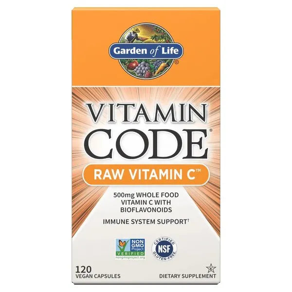 Vitamin Code Raw C - 120 vegan caps - Garden of Life - Papildai