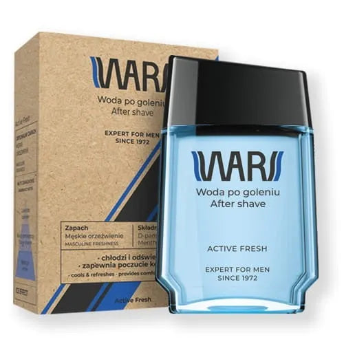 WARS vanduo po skutimosi 90ML AKTYVUS FRESH - Kosmetika