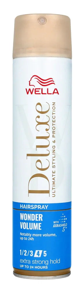WELLA DELUXE LAKIER STEBUKLINGAS VOLUME 250ML - Kosmetika