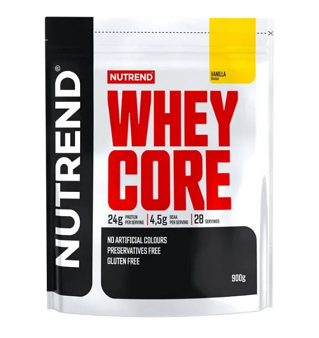 Whey Core Vanilla - 900g - Nutrend - Sporto papildai