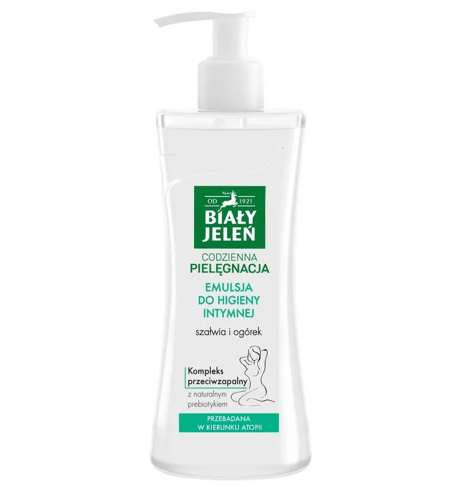 White Stag Premium Intimate Hygiene Emulsion šalavijas ir agurkas 265ml - Kosmetika