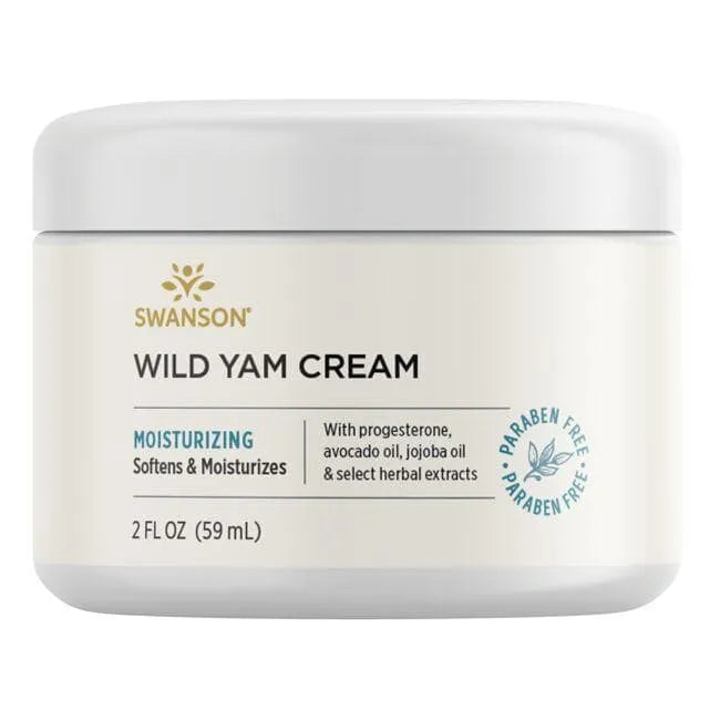 Wild Yam cream - Kremas odai - 59 ml - Gauruotoji dioskorėja - Swanson - Kosmetika