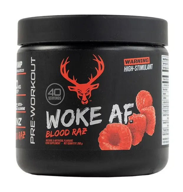 Woke AF Blood Raz - 260g - Bucked Up - Sporto papildai