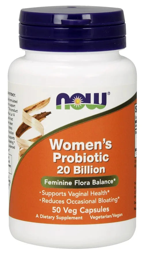 Women’s Probiotic 20 Billion - 50 vcaps - NOW Foods - Papildai