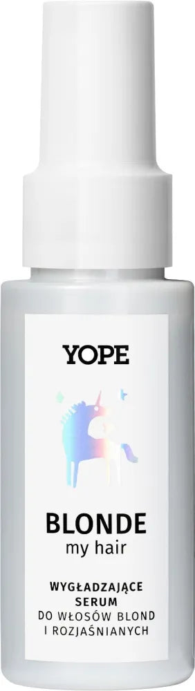 YOPE Blonde Plaukų lyginimo serumas šviesiems ir akcentuotiems plaukams 50ml - Kosmetika