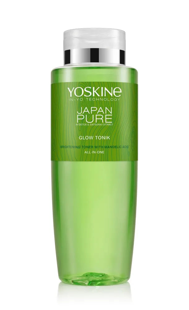 Yoskine Japan Pure Illuminating Face Toner Glow 400ml - Kosmetika