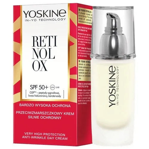YOSKINE Retinolox Kremas nuo raukšlių su stipria apsauga spf 50+ - Kosmetika