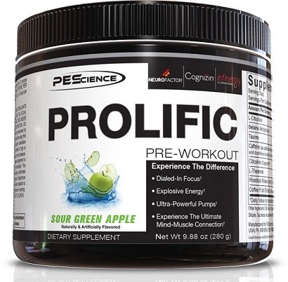 Prolific, Sour Green Apple - 280g - PEScience